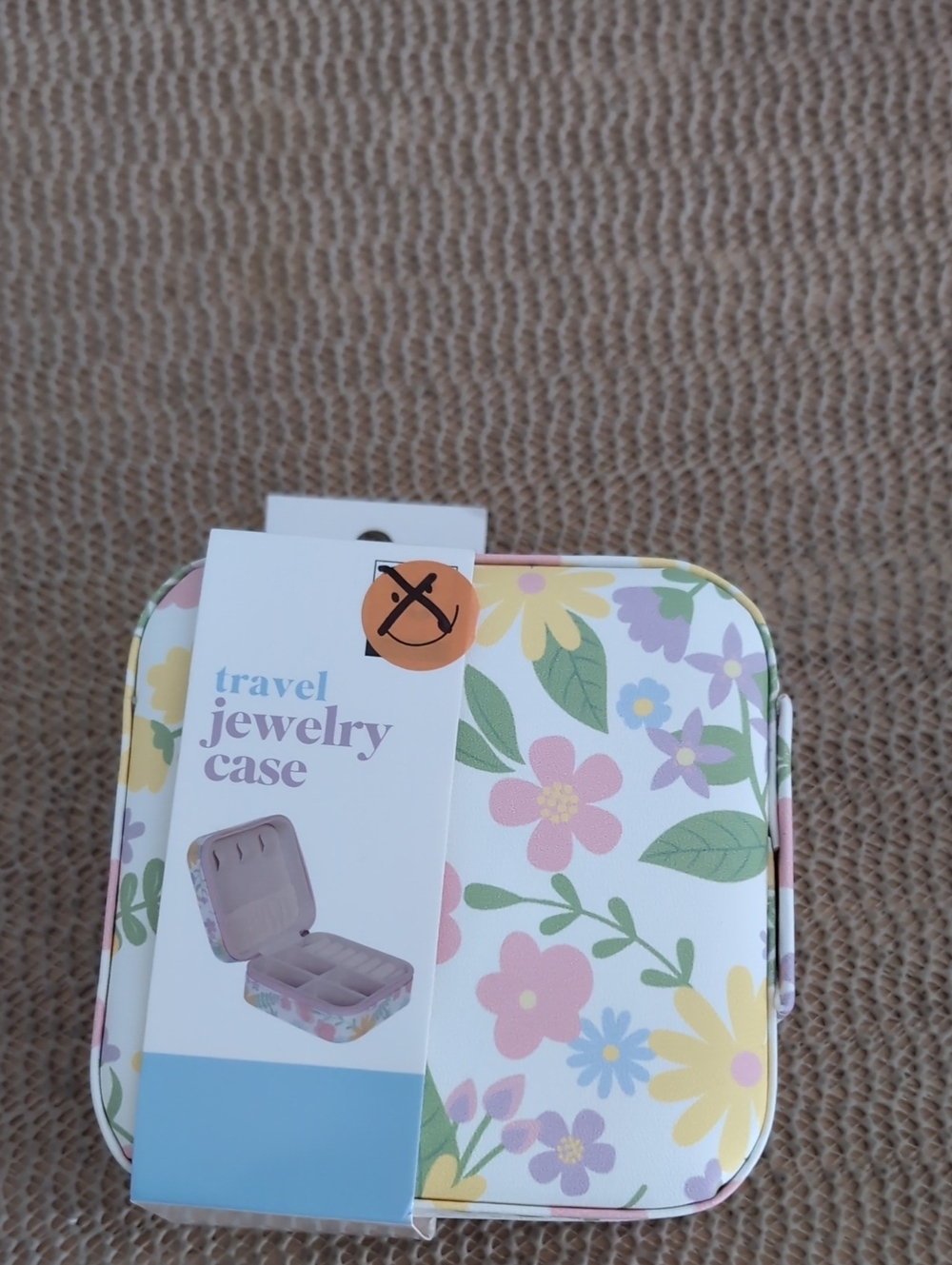 Floral Travel Jewelry Case - New